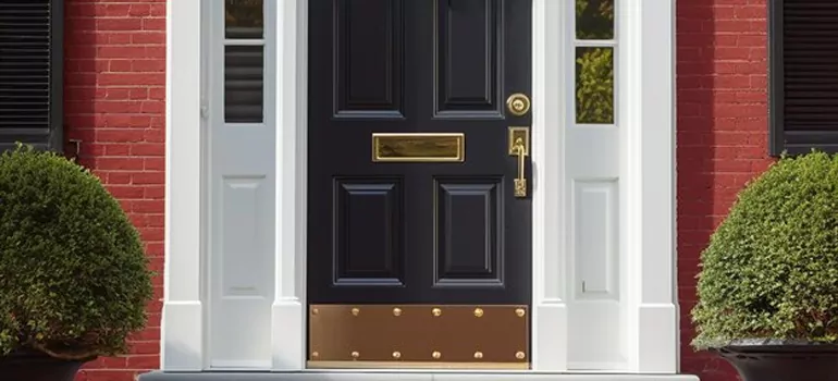 Commercial Door Kick Plate Installation in Valrico, FL