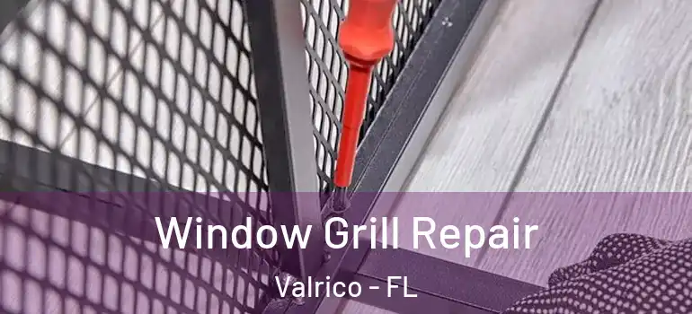 Window Grill Repair Valrico - FL